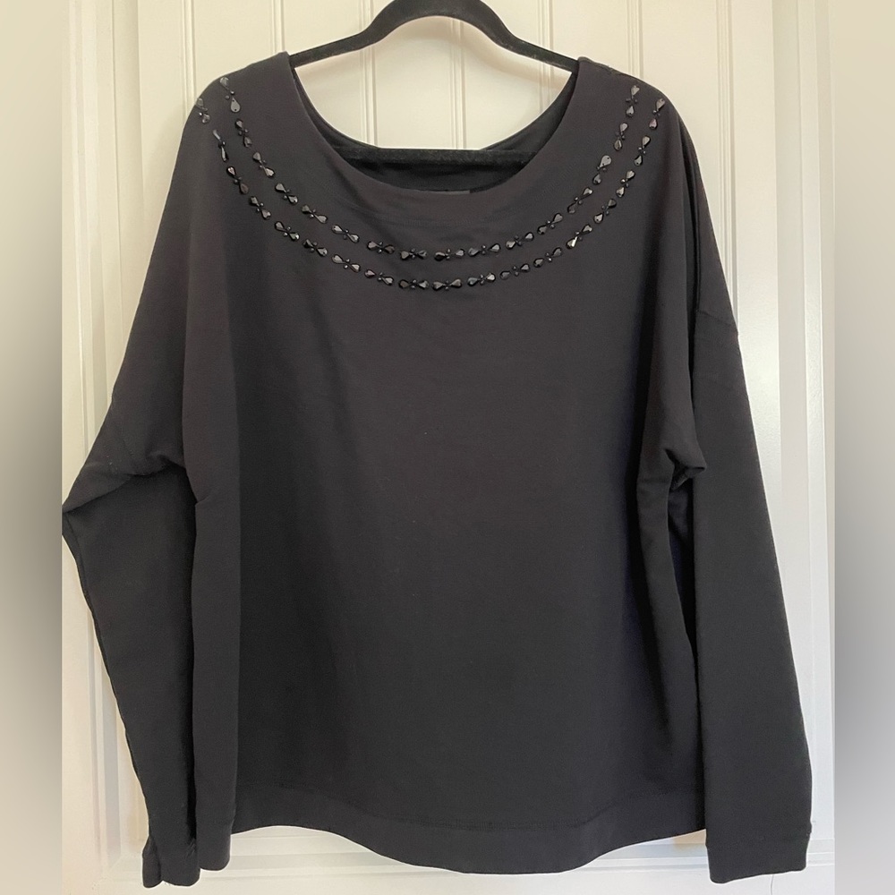 Blk, Dressy pullover, 14/16
